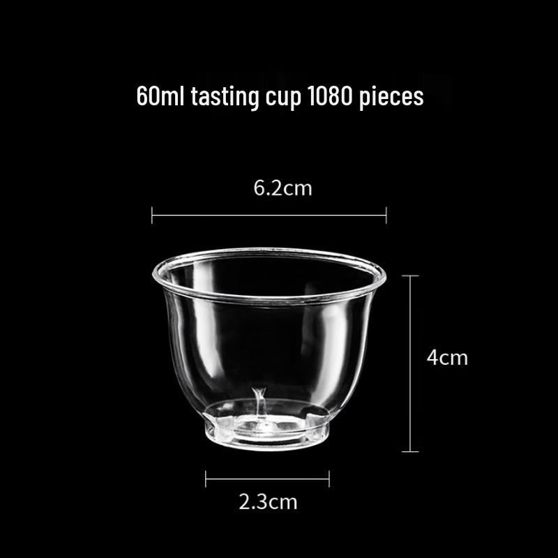 ShijiXi Disposable Hard Plastic Cups