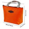 Waterproof Candy Color Insulated Lunch Bag - Picnic Ice Pack Bento Storage Handbag
