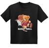 Hot Sale Teddy Bear Print  Childrens Clothing Tshirt Clothing Summer Casual Funny  Boys Baby Girls Tshirt Clothes Kids