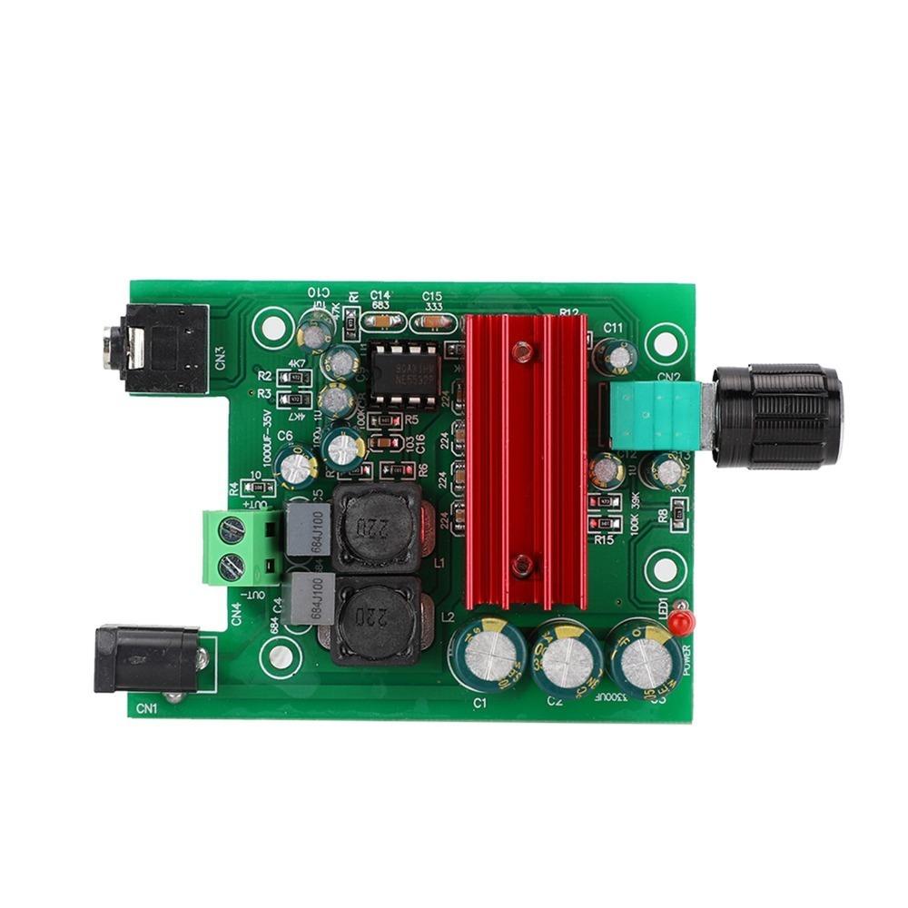 

100W Mono Digital Amplifier Board with NE5532 OPAMP Mono Power Subwoofer Amplifier Home Theater for TPA3116D2