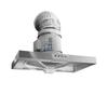 OLOEY High-Suction Home Range Hood with Exhaust Pipe Set