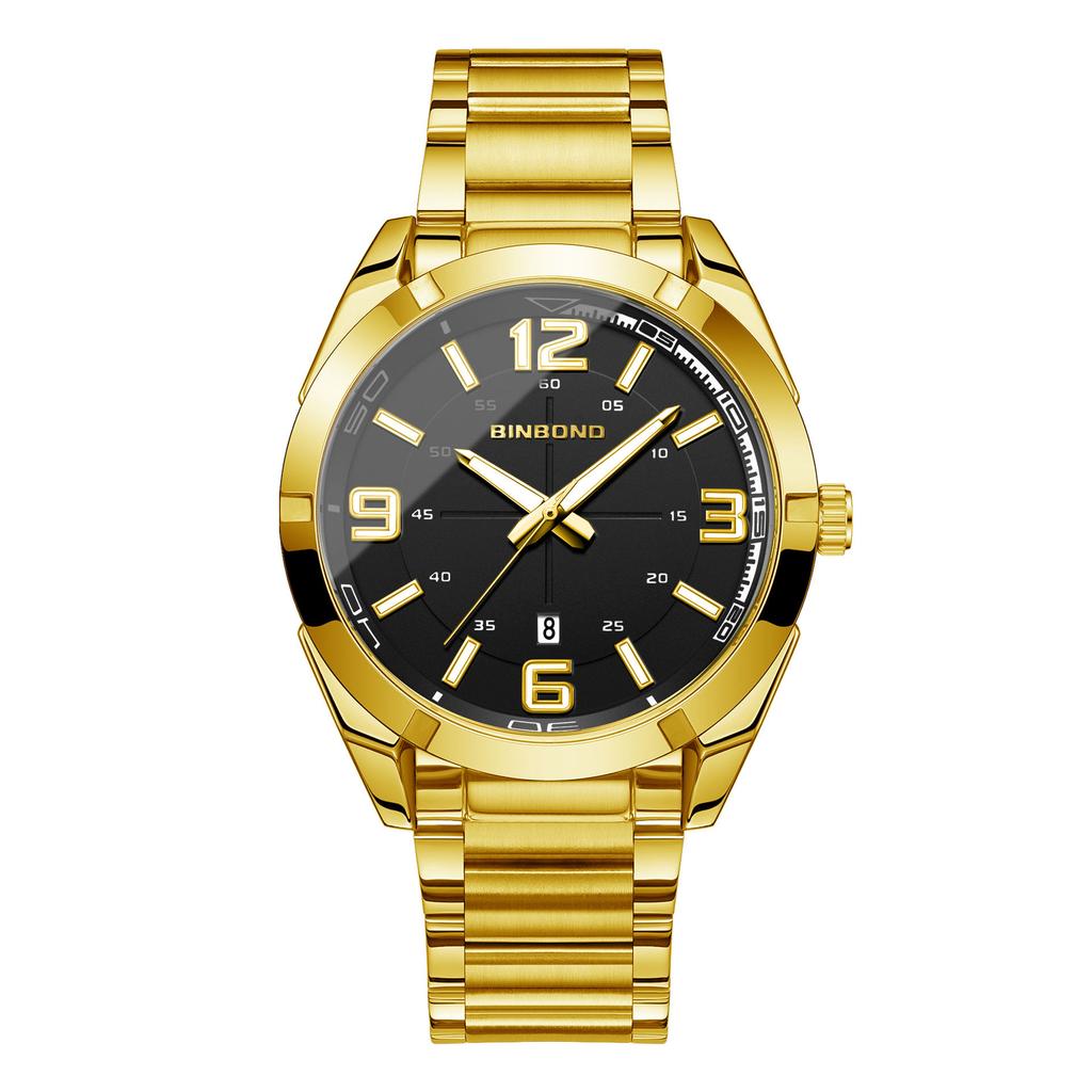 Herren Wasserdicht Leuchtend Lauf Wecker Uhr