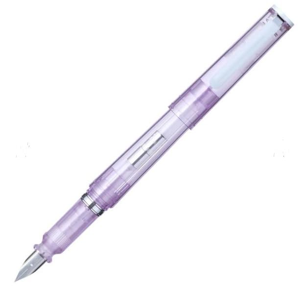 Sailor Pen TUZU Fountain Pen Glassy2 Crystal Violet Broad Nib Self-Packaging 12-0561-604