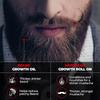 Beard Growth Oil 50 Ml And Mustache Roll On 8 Ml Kit For Men Thick Fuller Beard Care And Patchy Beard Solution Set