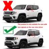 Rear View Mirror Cover Trim for Jeep Renegade 2016-2026 Side Mirror Shell Protector Shell Carbon Fiber Car Styling Accessories