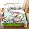 Happy Birthday Bedding Set Cute Cartoon Duvet Cover Sets Kids,twin Full Queen King Bedroom Set Home Textile Bed Comforter Set