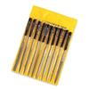 10pcs 140mm Mini Needle File Set DIY Wood Rasp File Needle Jewelry Polishing Carving Diamond File Handy Tools Ceramic Crafts