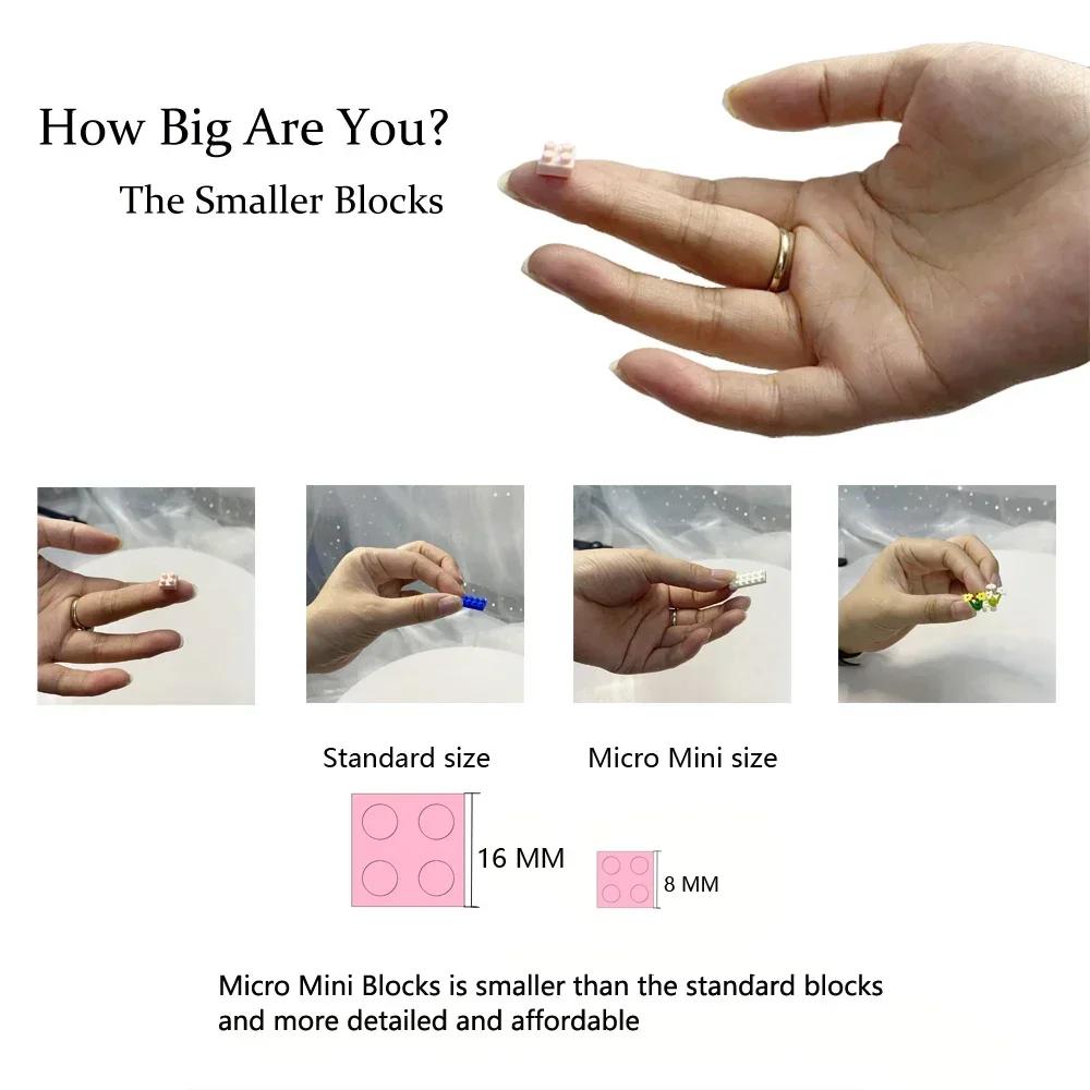 DOUBUIT Micro Mini Block Yorkshire Terrier Model Toy - Pet Enthusiast Gift, Exquisite Decoration, Kids Educational Birthday Toy