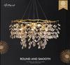 Firefly Branch Crystal Pendant Lamp - Post-modern Luxury Lighting for Living Room, Bedroom, and Dining Room.