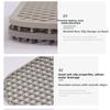 Grid Silicone Hollow Drainage Mat Silicone Sink Mat  for Bottom of Stainless Steel Sink