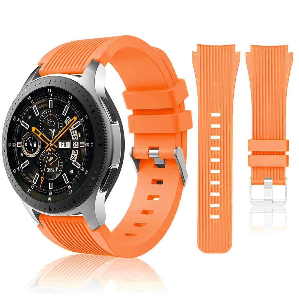 22mm 20mm Silikonový řemínek pro Samsung Galaxy Watch 3 45mm/ GT2 46mm/Gear S3 Náramek pro Amazfit Balance GTR 47mm Řemínek