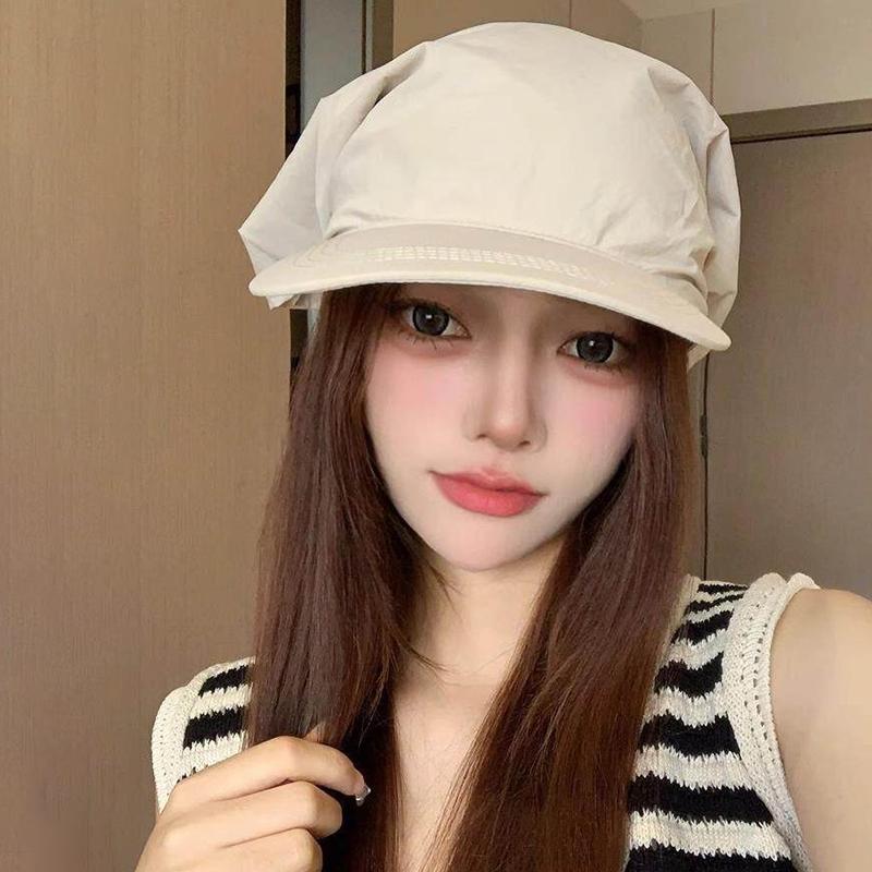 Fashion Lace Up Headscarf Baseball Cap For Women Outdoor Travel Trendy Sun Hat