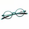 +1.0~+4.0 Vision Care Round Frame Ultralight Reading Glasses Far Sight Eyewear Presbyopic Eyeglasses