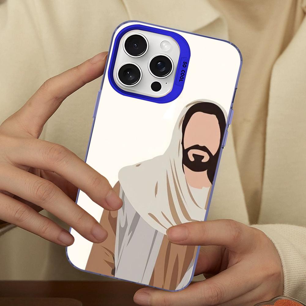 Faith Christian Religious Jesus Phone Case For IPhone 16 15 14 13 12 11 Pro Max X XR XSMAX 8 7 Plus Matte Shockproof Back Cover