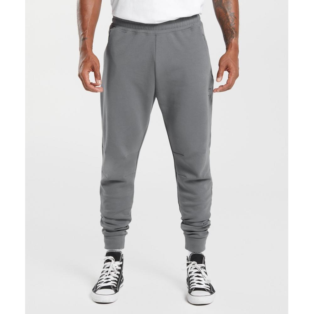 

GYMSHARK Rest Day Вязаные джоггеры темно-серого цвета A3A5V GB7Q
