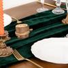 Non-slip Velvet Table Runner Extended Conference Table Cover Practical Table Linen  New Year