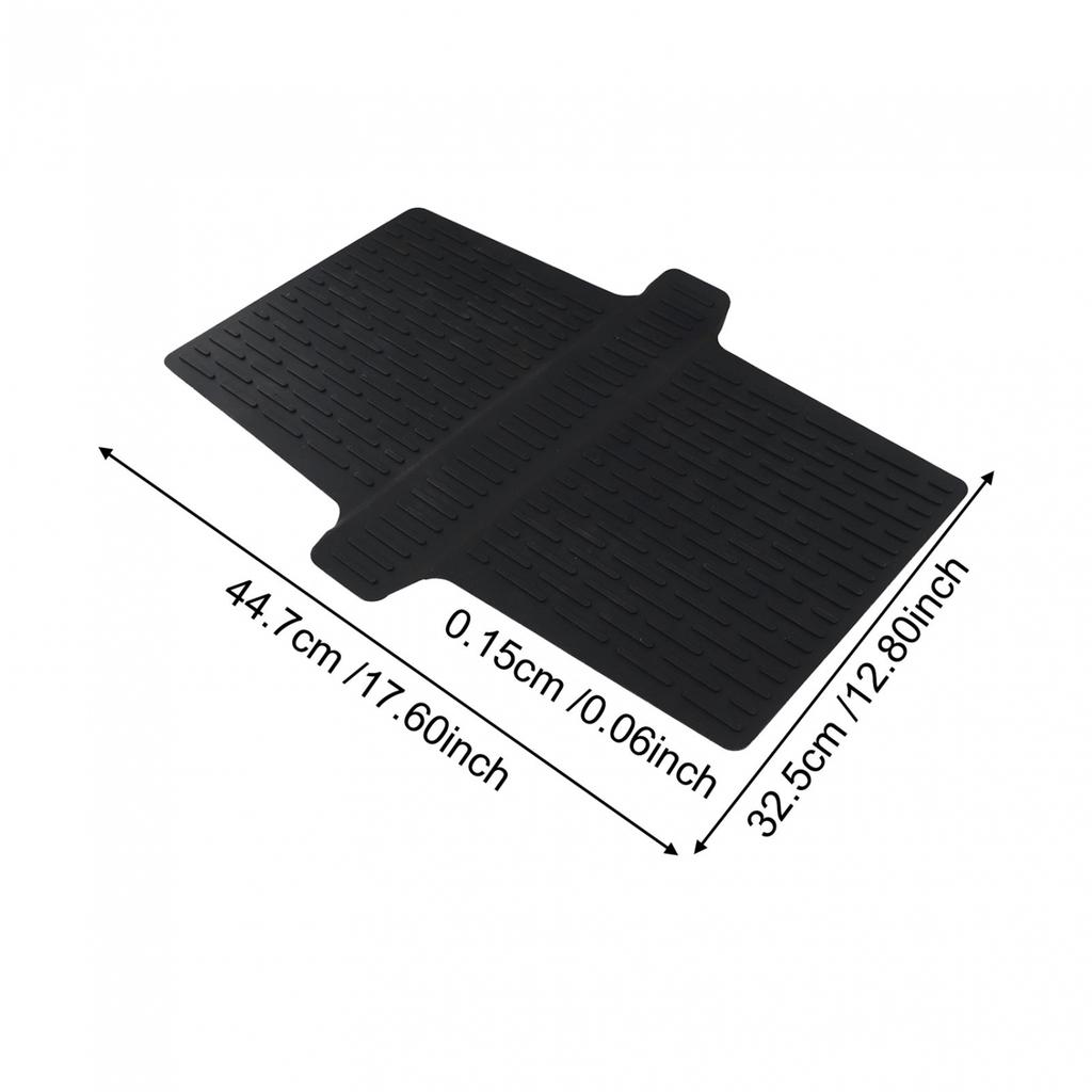 Kitchen Sink Protector Mat Silicone Saddle Pad for Scratch Resistance and Grip