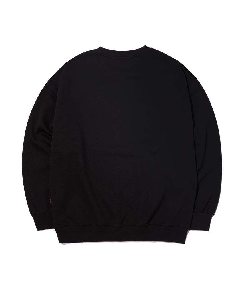 CREAM SODA LAB [Special Feature] Usa Basketball Sweatshirt Black White