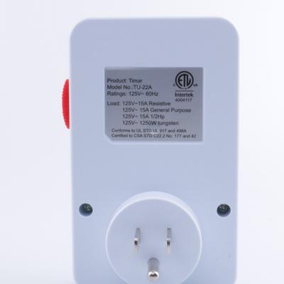2/3-Pin Stecker Energiespar-Timer-Steckdose Energieeffizient 15-Minuten-Intervalle 24-Stunden-Segmenttimer Hohe Leistung Unterstützung