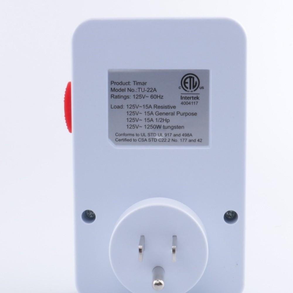 2/3-Pin Plug Timer Plug 15 Minutes Intervals 24 Hour Segment Timer  Kitchen Appliances