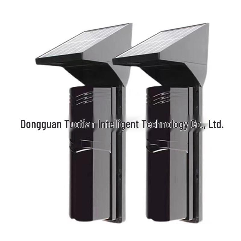 Solar Wireless Infrared Beam Security Alarm for Outdoor Perimeter Protection