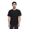 Anta Maglione Girocollo Monocolore Semplice Comodo Traspirante T-shirt Sportiva Manica Corta Top da Uomo Base-Nero 952527115-4