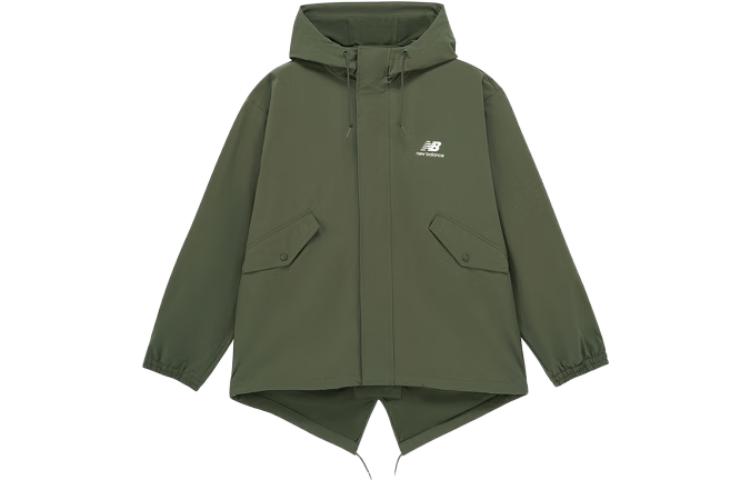 New Balance Jackets Men s Green Hooded Moderate Other AMJ31323-DON L