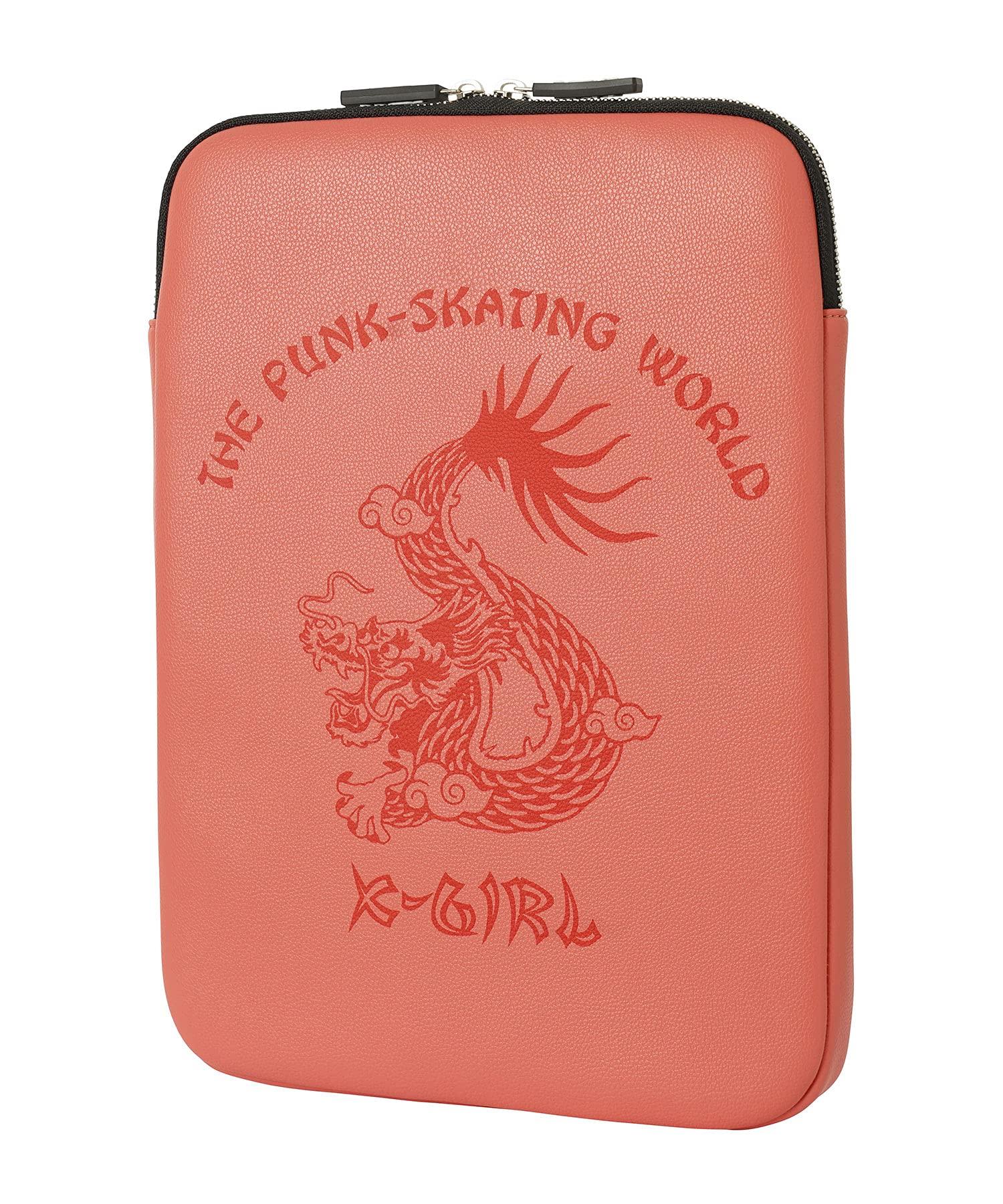 

Pouch FAUX LEATHER PC CASE 105213054006 Pink [X-girl] Women s рожевий