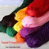 Four-Strand Polyester Tassel Thread for Hats and Bracelets