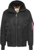 Зимняя куртка Alpha Industries MA-1 Hooded (158104) black (158104-3)