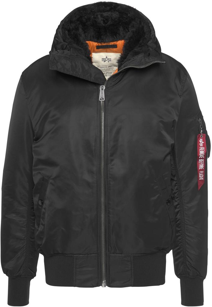 Зимняя куртка Alpha Industries MA-1 Hooded (158104) black (158104-3)
