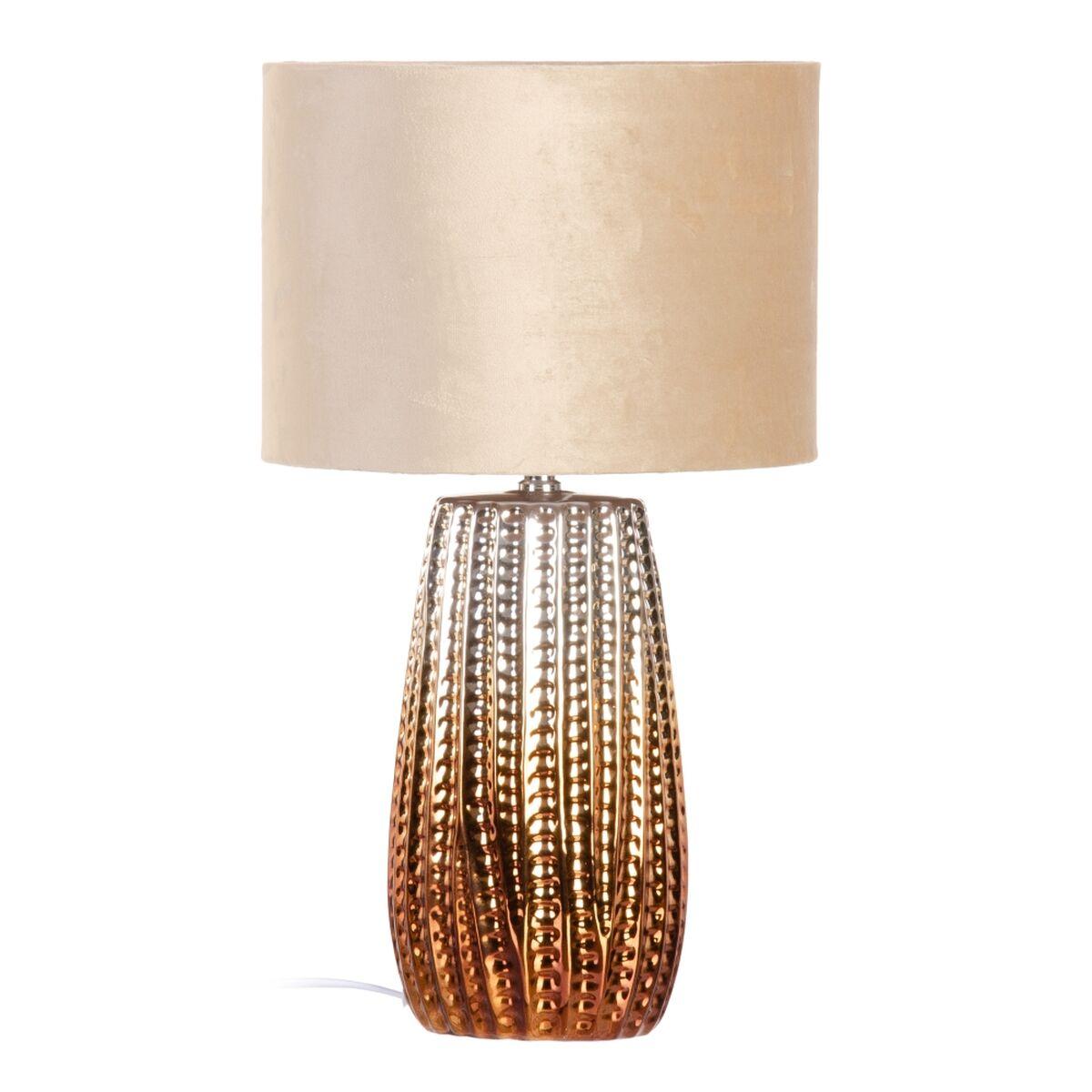 

Lampe de bureau Céramique Doré 30 x 30 x 40 cm