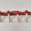 Mushroom Wall Hook Whimsical Cottagecore Bohemian Boho Unique Cute Cool Fun Funky Hanging Wall Hook Decor For Coat And Towel