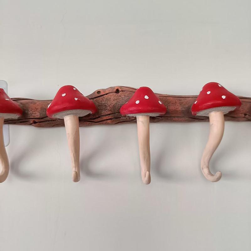 

Гриб Настенный Крючок Причудливый Коттеджкор Бохо Бохо Уникальный Милый Крутой Веселый Фанковый Подвесной Настенный Крючок Декор Для Пальто И Полотенца 35cm