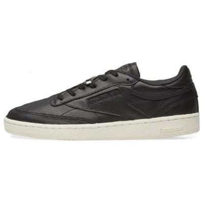 Club C Black Unisex Sneakers White RMIA011C99LEA001-1010