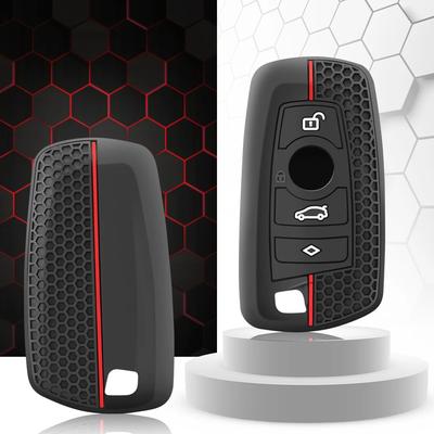 Silikon-Schlüsseletui-Abdeckungshalter für F30 F20 F10 F80 X3 F25 F26 X4 M-Schlüsseletui für BMW Serie 1 3 5 Zubehör Autoanhänger