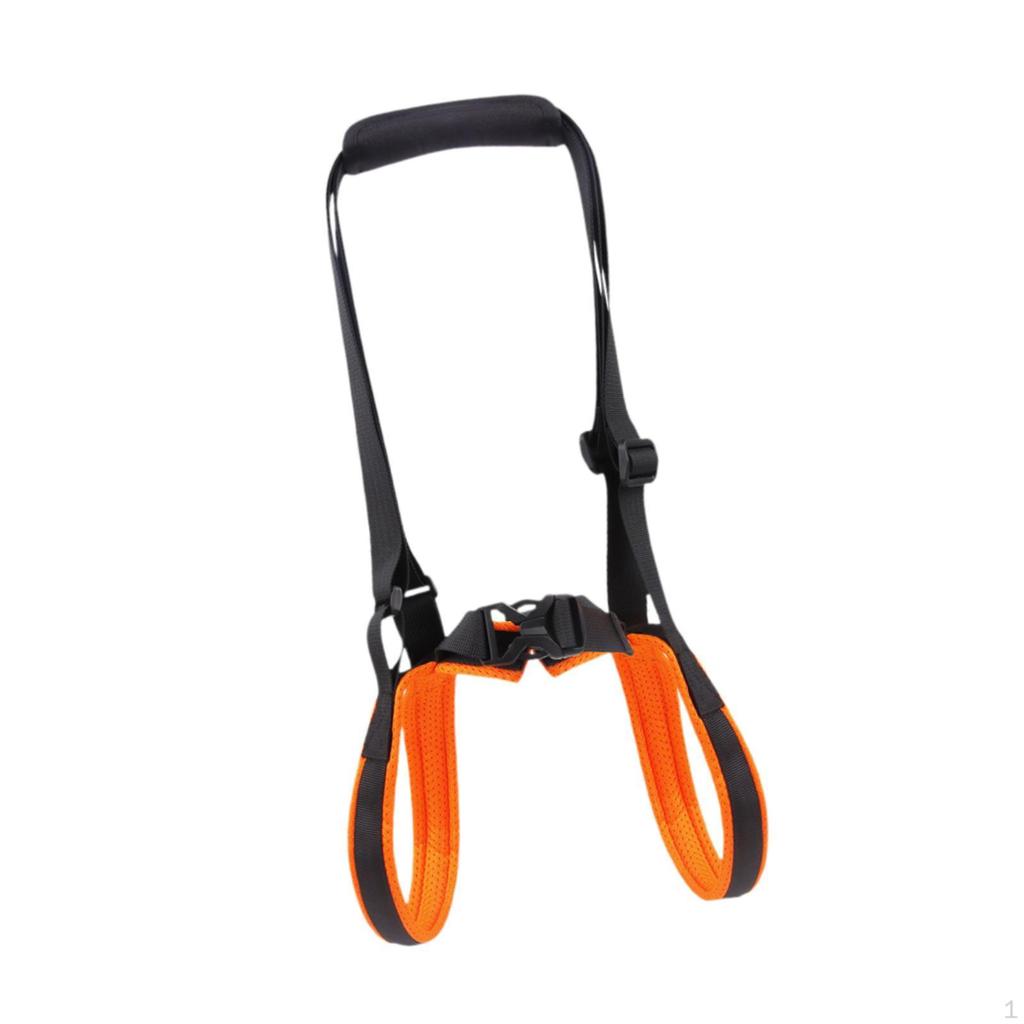Hunde-Liftharness Verstellbares Assistenzband Haustiermobilität Bequeme Beingstütze Schlinge für Treppen