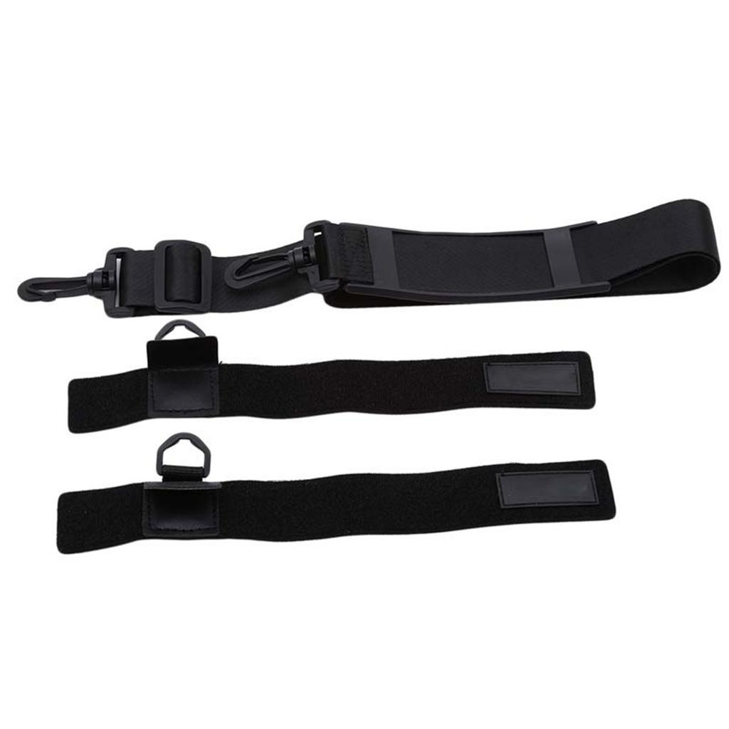 Fishing Rod Fixed Belt Portable Outdoor Waist Strap Adjustable Shoulder Strap Fishing Tool Fishing Rod Accessories 3.8 x 120cm