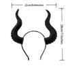 Personalized design dark Halloween cosplay props headbands party headpieces stage headbands role-playing headpieces