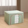 Closet Organizers Clothes Storage Bags Stackable Collapsible Foldable Blanket Bin Steel