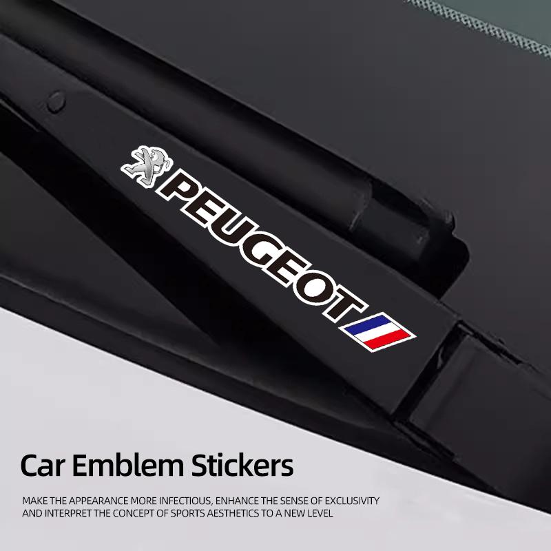 4 Pezzi Adesivi Emblema Auto Decalcomania Decorazione Per Peugeot 5008 408 308 Landtrek 208 2008 3008 Rifter 508 e-Expert e-TRAVELLER 301