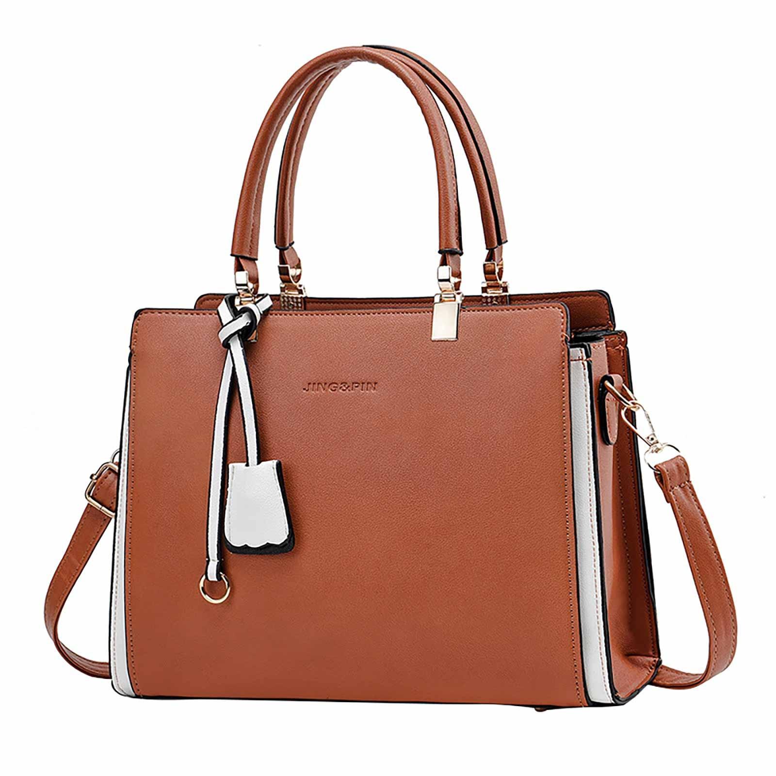 Модная многофункциональная сумка через плечо большой емкости One Size чёрный — фото 6