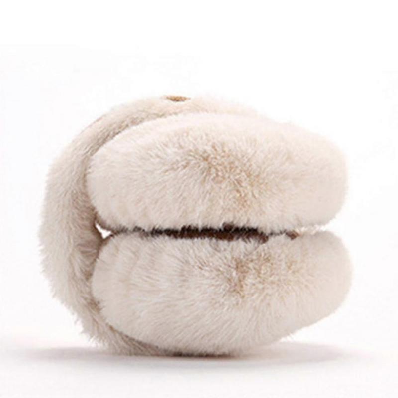 Warm Ear Muffs, Winter Ear Muffs, Soft and Skin-Friendly, Unisex, One Size Fits All, Khaki