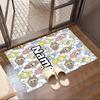 Custom Name Personalized Labubu Print Carpet, Versatile Home Decor Rug, for Playroom, Apartment, Balcony, Entryway, Hallway Gift