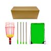 Fruit Tool with Telescopic Rod, High,Altitude & Picking, Fruit Harvesting Wonder for Garden & Orchard Use