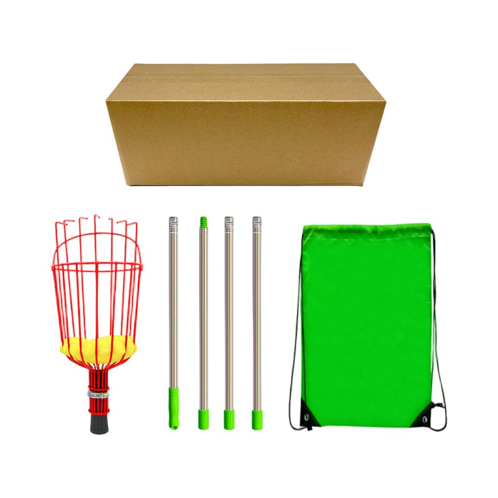 Fruit Tool with Telescopic Rod, High,Altitude & Picking, Fruit Harvesting Wonder for Garden & Orchard Use