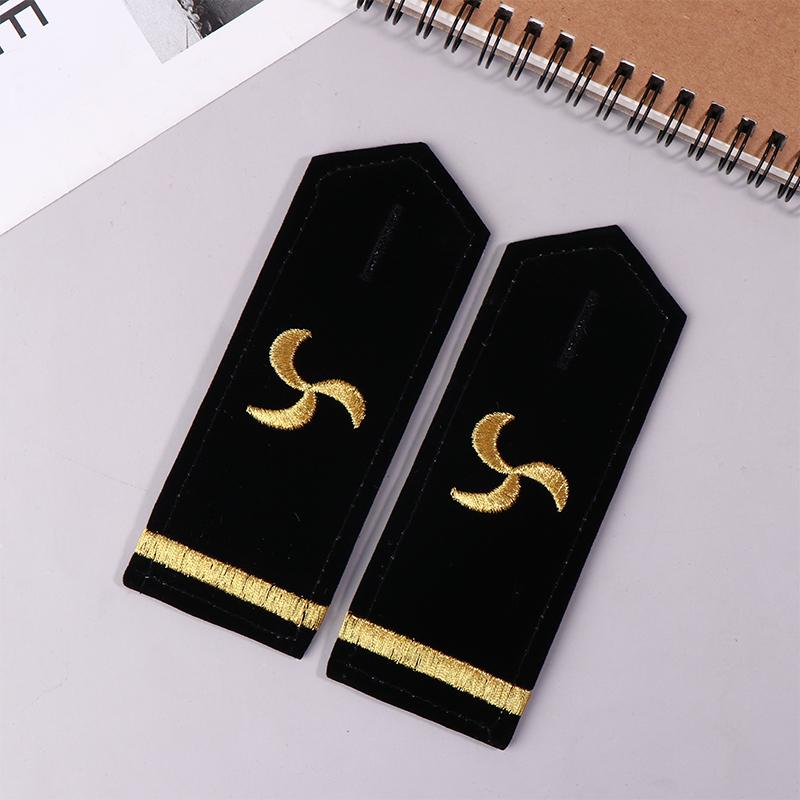 1 pár Ozdoba na oblečení Epolety Nárameníky Námořník Řemeslné Ramenní nášivky DIY Oblečení Dekor Doplňky