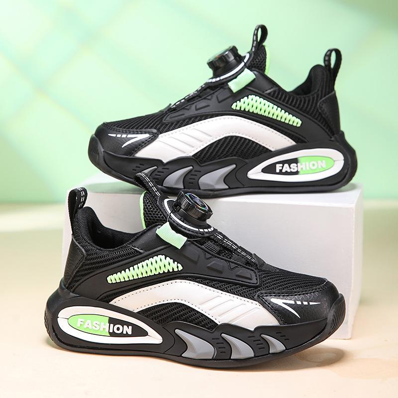 2026 new mesh breathable sports shoes children's casual lightweight non-slip girls running shoes