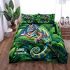Ensemble Housse de Couette Caméléon Coloré King Queen Double Full Twin Simple Taille Ensemble de Linge de Lit