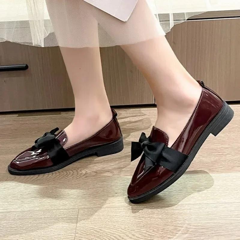 2024 New Spring Comfort Formal Shoes  Janes Women Plus-size Daily Casual Flats Shoes